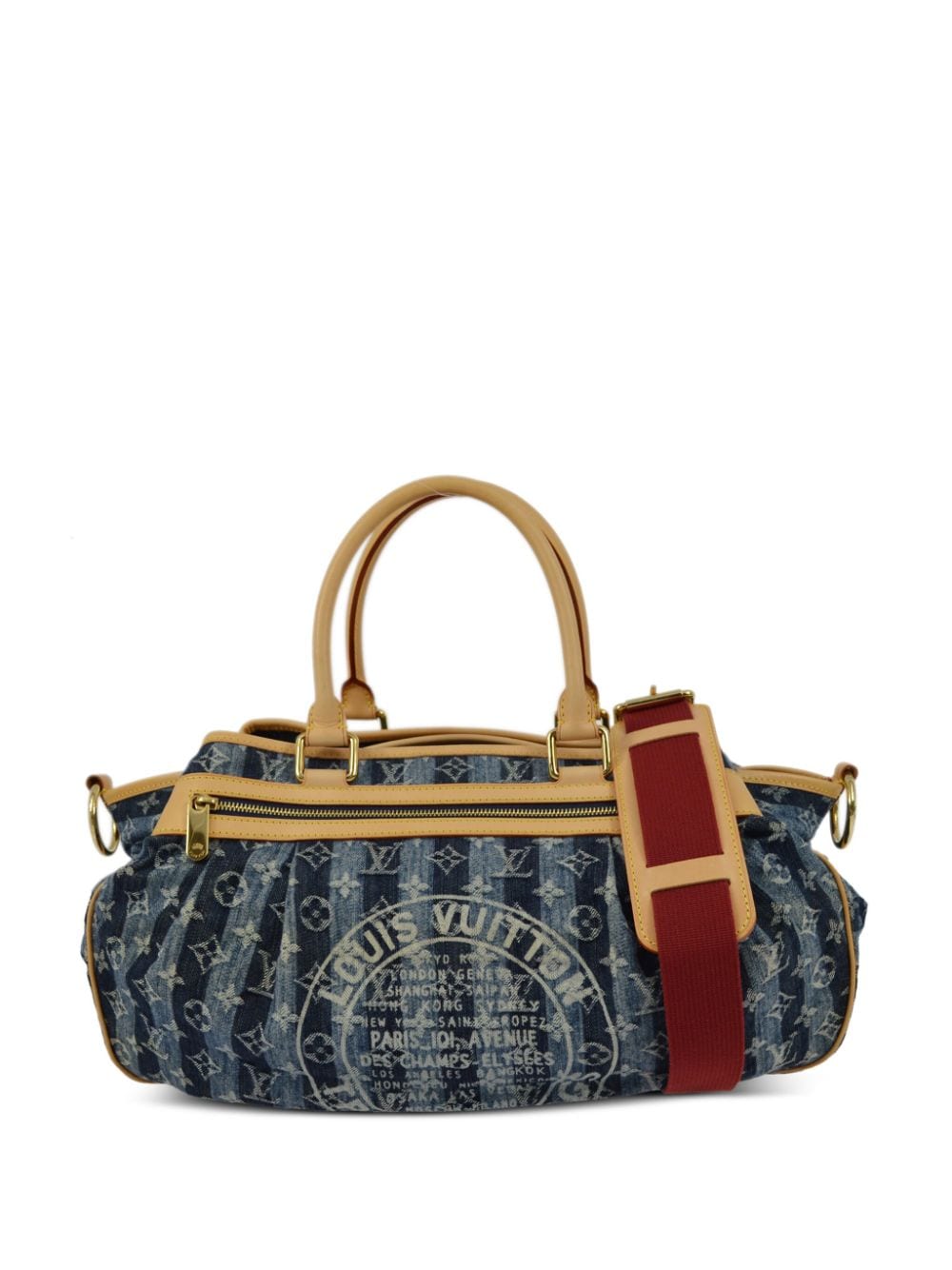 Louis Vuitton Pre-Owned 2006 Cabas Raye GM two-way bag - Blue von Louis Vuitton Pre-Owned