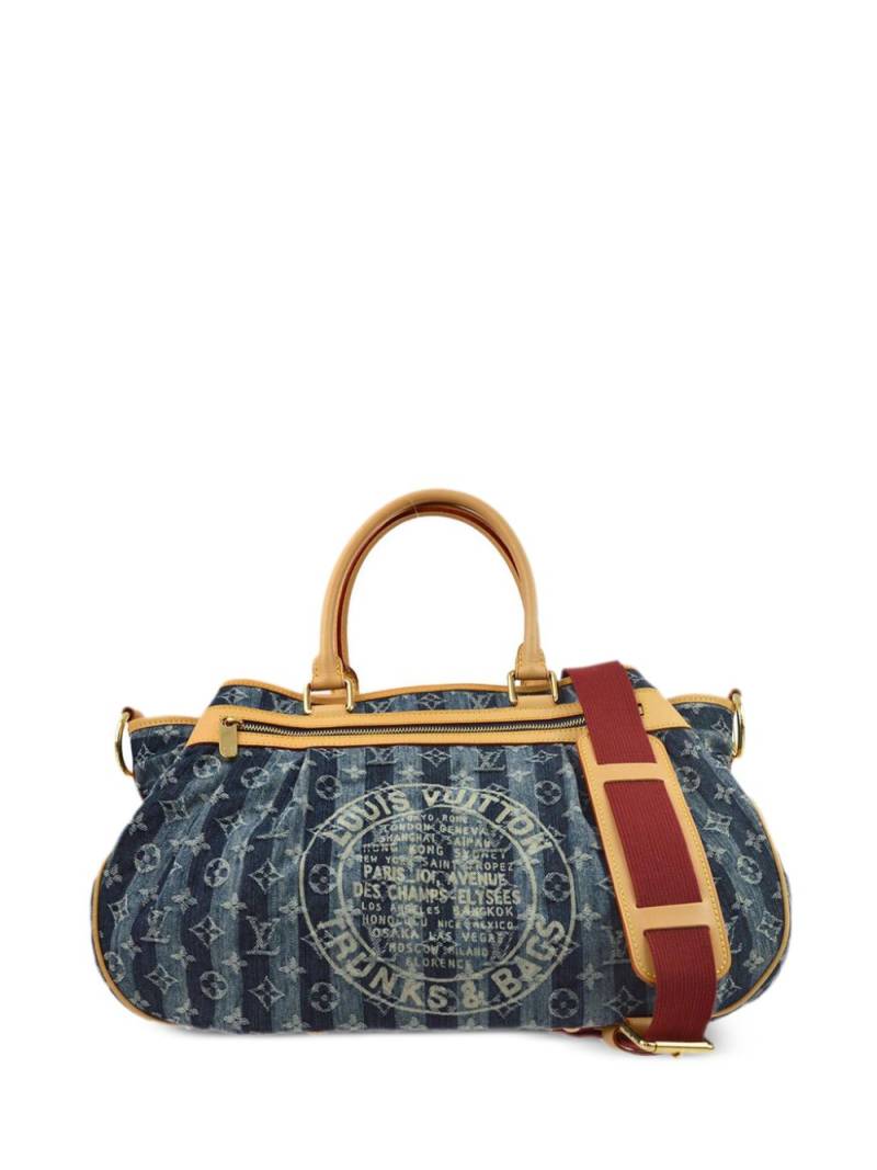 Louis Vuitton Pre-Owned 2006 Cabas Raye GM two-way bag - Blue von Louis Vuitton Pre-Owned