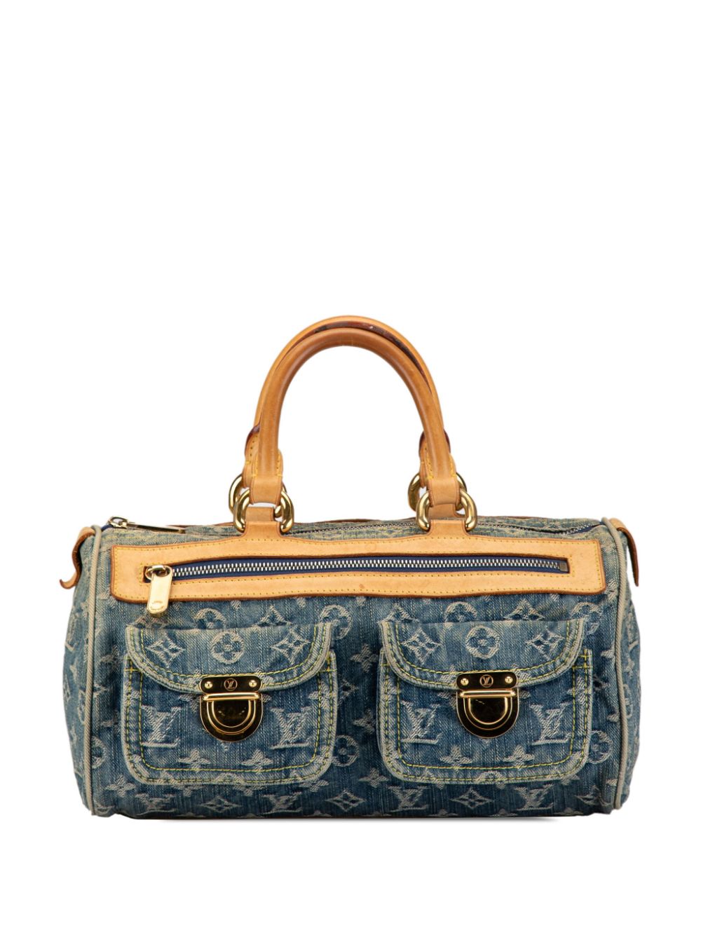 Louis Vuitton Pre-Owned 2006 Monogram Denim Neo Speedy 30 boston bag - Blue von Louis Vuitton Pre-Owned