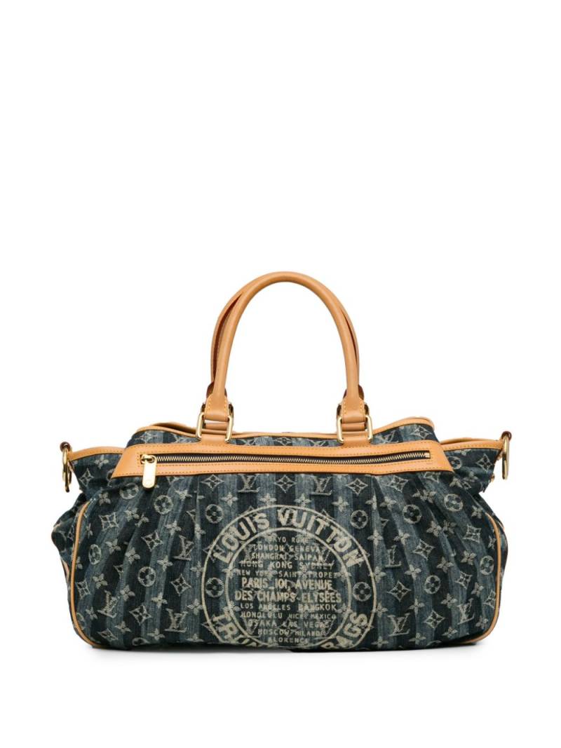 Louis Vuitton Pre-Owned 2006 Cabas Raye GM two-way bag - Blue von Louis Vuitton Pre-Owned