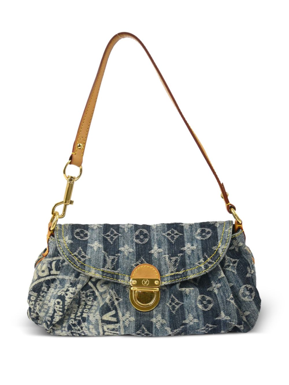 Louis Vuitton Pre-Owned 2006 mini Pleaty Raye shoulder bag - Blue von Louis Vuitton Pre-Owned