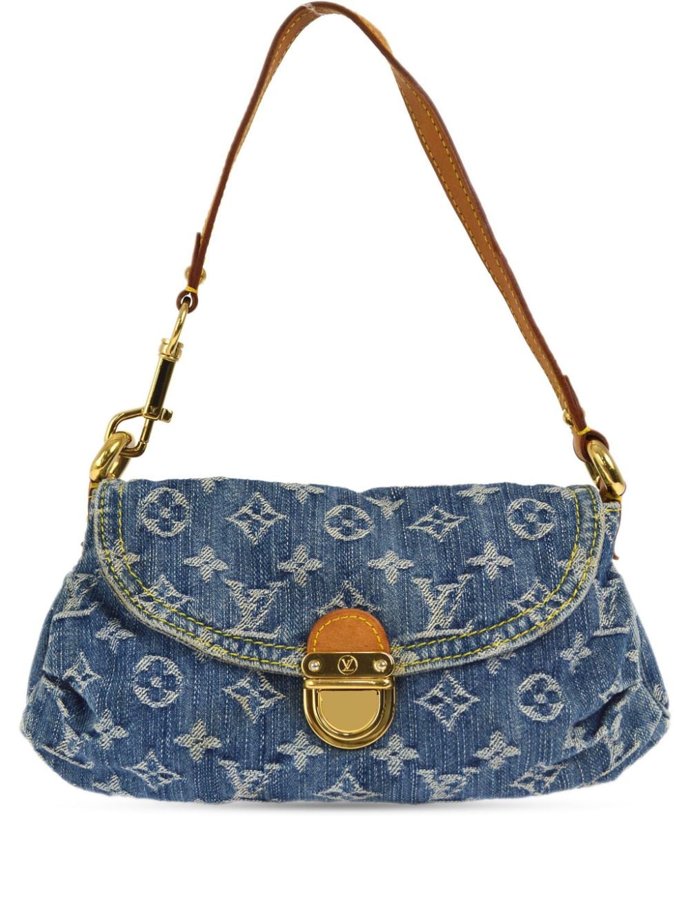 Louis Vuitton Pre-Owned 2006 mini Pleaty shoulder bag - Blue von Louis Vuitton Pre-Owned