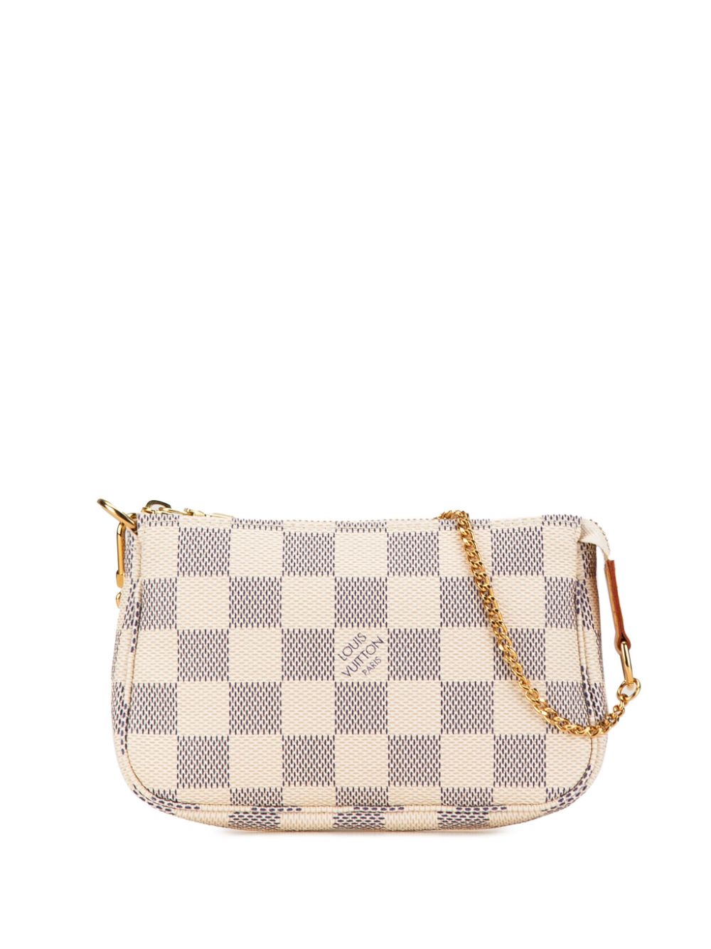 Louis Vuitton Pre-Owned 2007 Damier Azur Mini Pochette Accessoires handbag - White von Louis Vuitton Pre-Owned