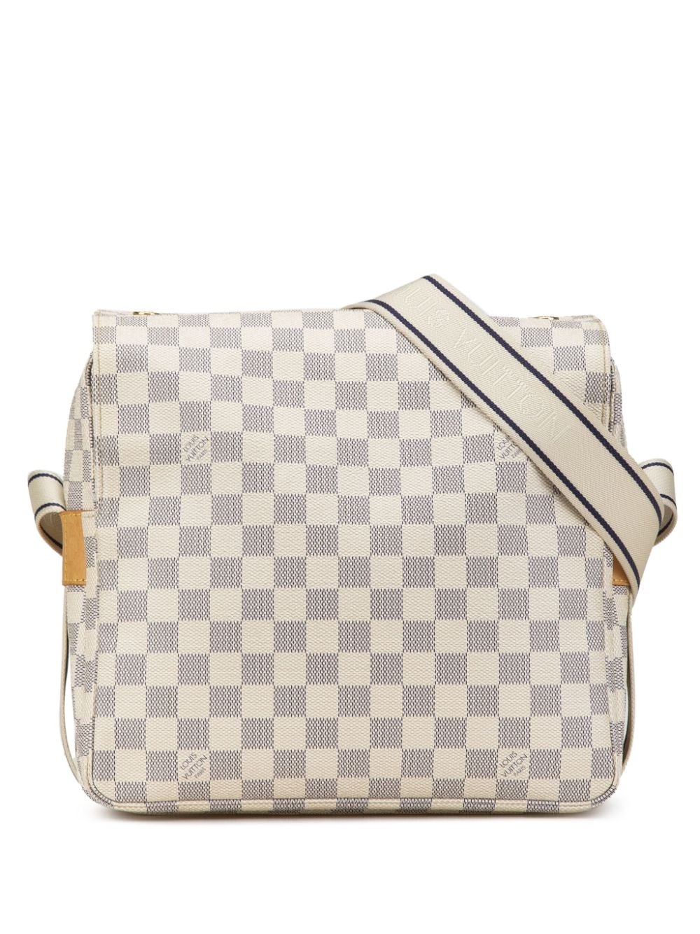 Louis Vuitton Pre-Owned 2007 Damier Azur Naviglio crossbody bag - White von Louis Vuitton Pre-Owned