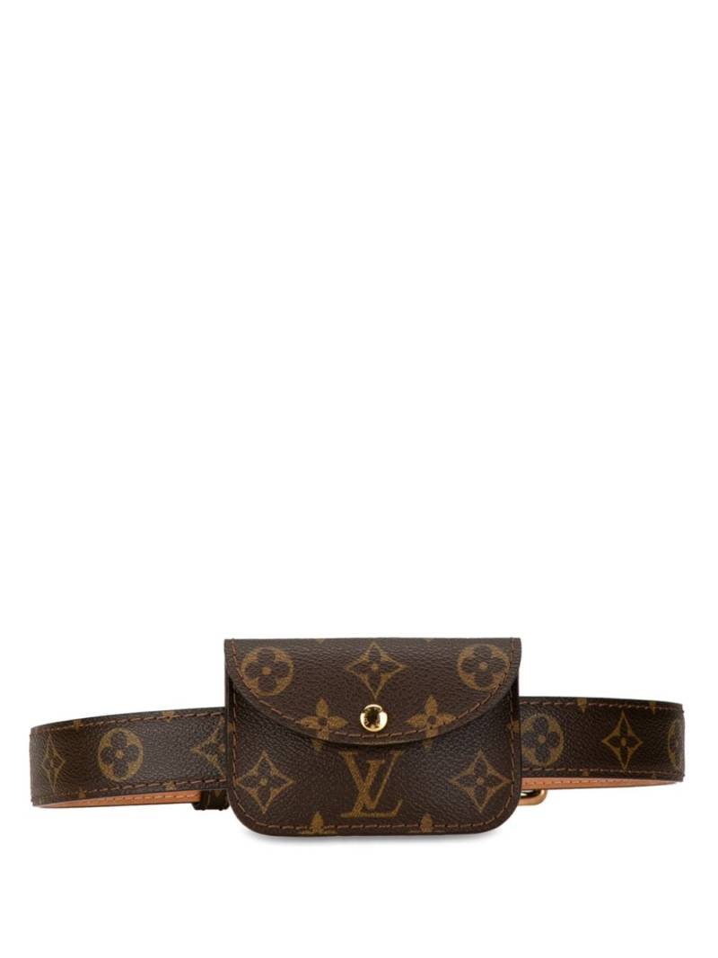 Louis Vuitton Pre-Owned 2007 Monogram Ceinture Pochette Solo belt bag - Brown von Louis Vuitton Pre-Owned