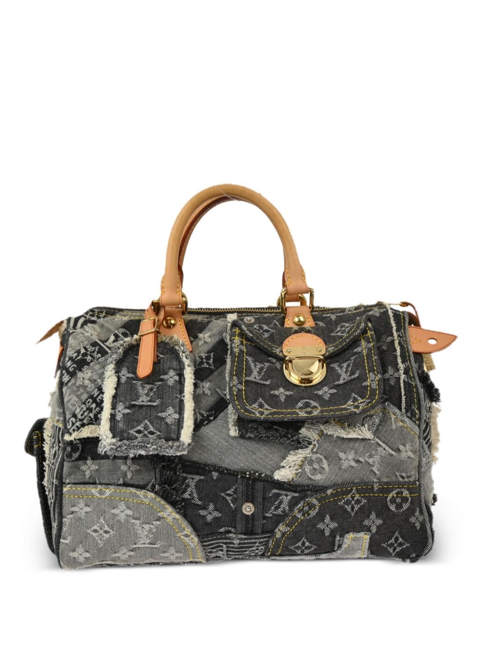 Louis Vuitton Pre-Owned 2007 Patchwork Speedy 30 tote bag - Grey von Louis Vuitton Pre-Owned