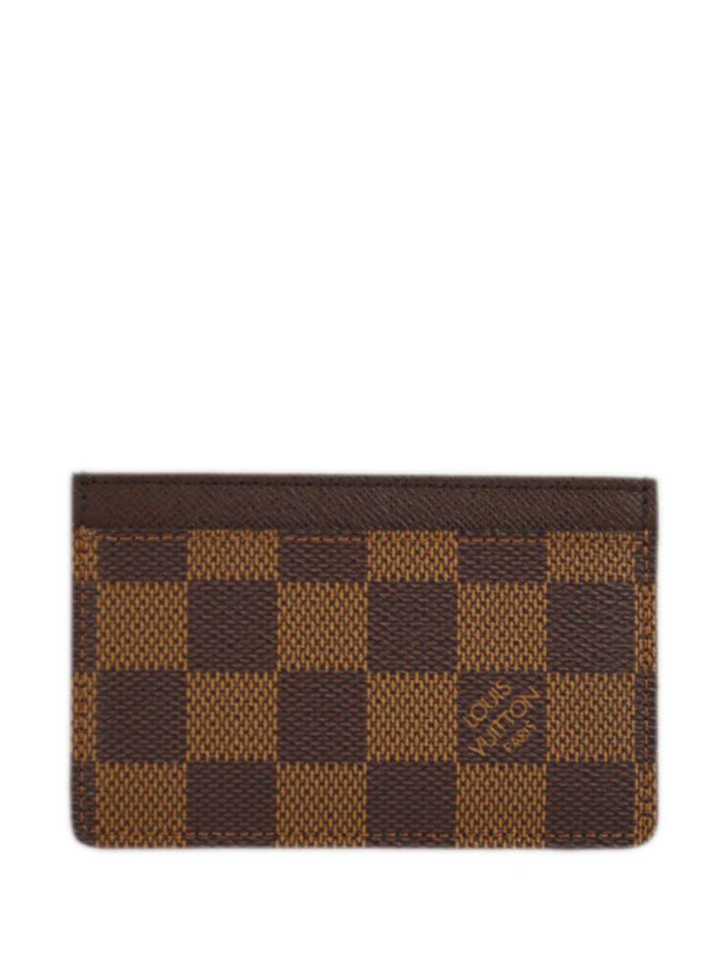 Louis Vuitton Pre-Owned 2007 Porte Carte cardholder - Brown von Louis Vuitton Pre-Owned