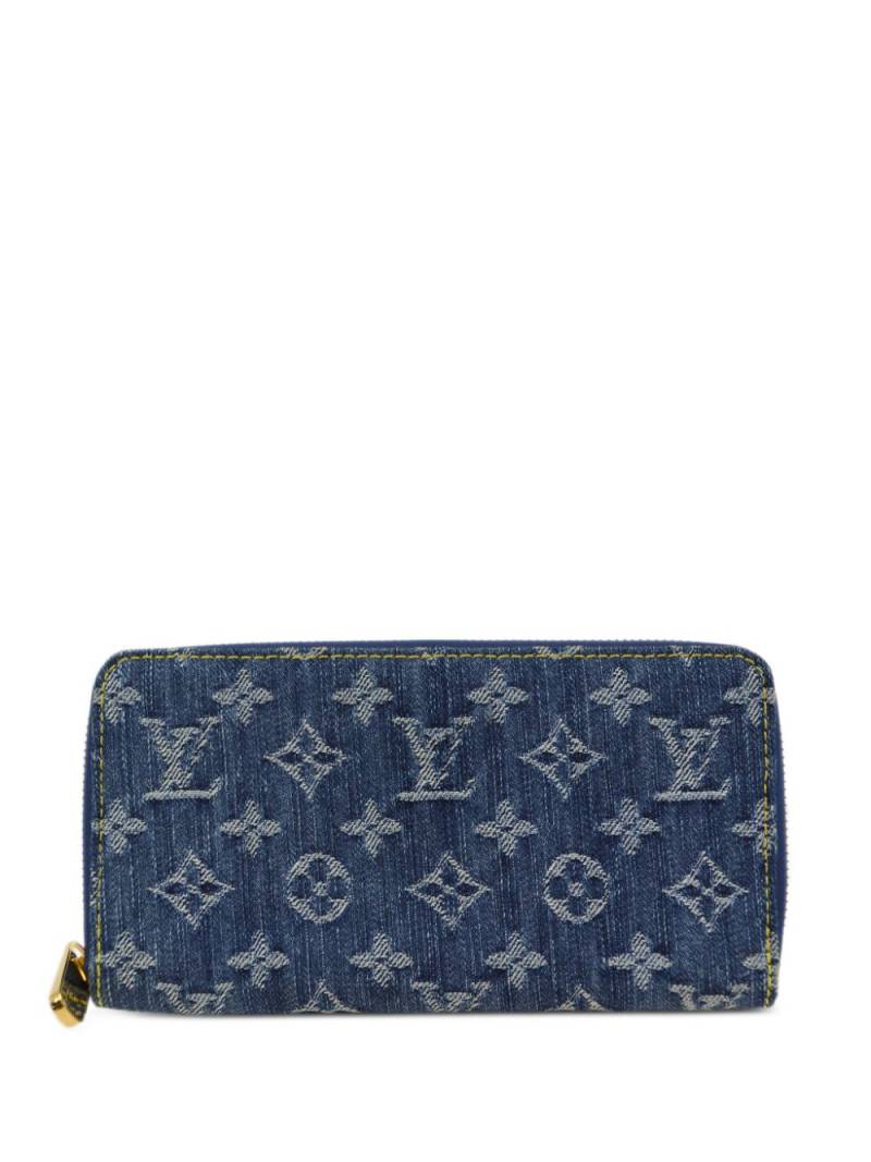 Louis Vuitton Pre-Owned 2007 Zippy long wallet - Blue von Louis Vuitton Pre-Owned