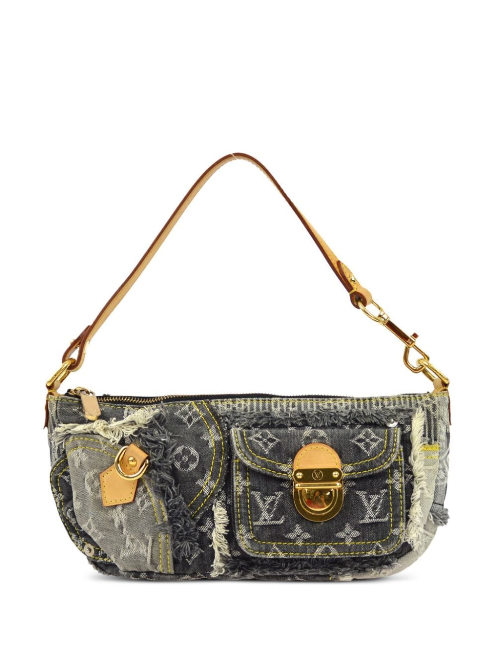 Louis Vuitton Pre-Owned 2007 patchwork monogram handbag - Grey von Louis Vuitton Pre-Owned