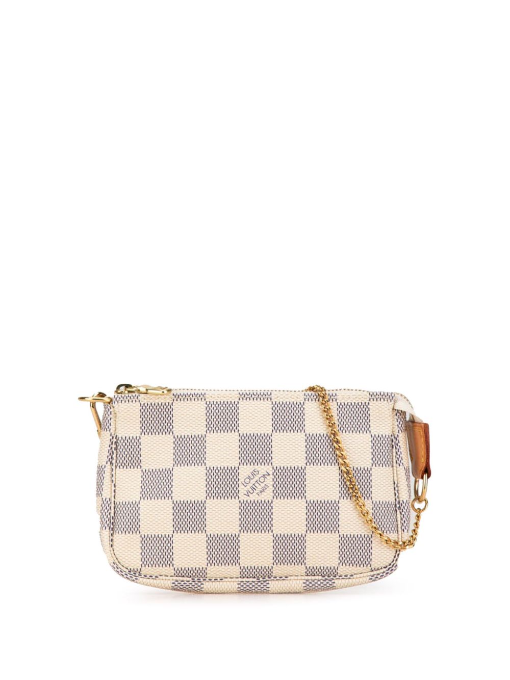 Louis Vuitton Pre-Owned 2008 Damier Azur Mini Pochette Accessoires handbag - White von Louis Vuitton Pre-Owned