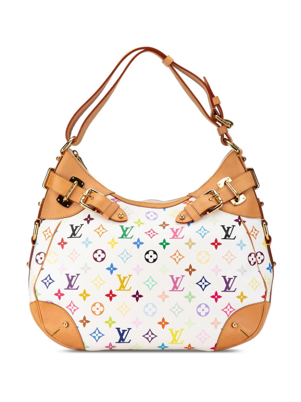 Louis Vuitton Pre-Owned 2008 Monogram Multicolore Greta hobo bag - White von Louis Vuitton Pre-Owned