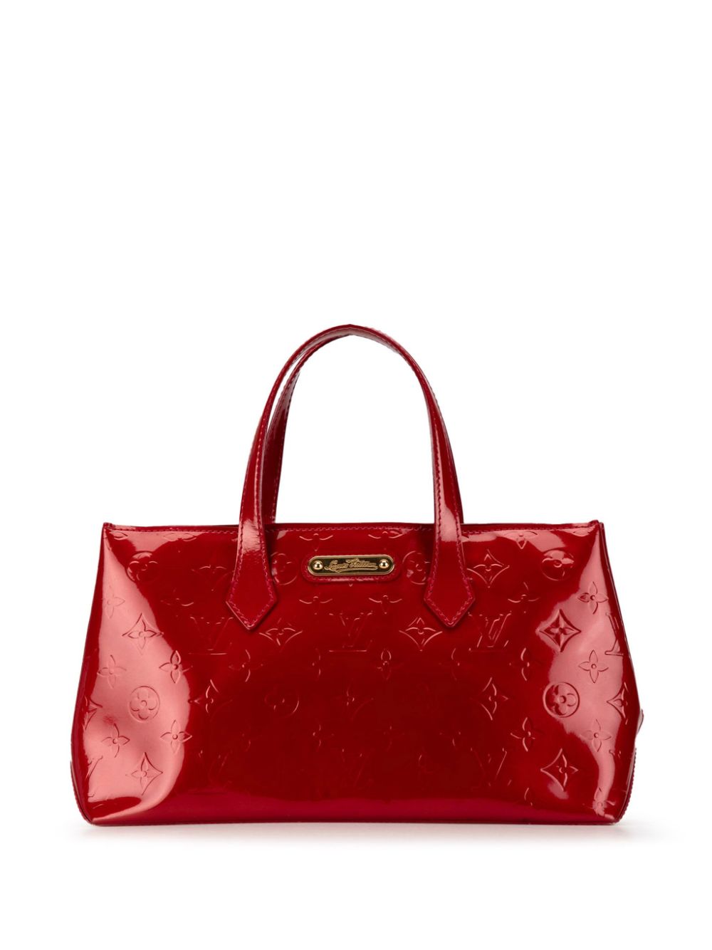 Louis Vuitton Pre-Owned 2009 Monogram Vernis Wilshire PM handbag - Red von Louis Vuitton Pre-Owned