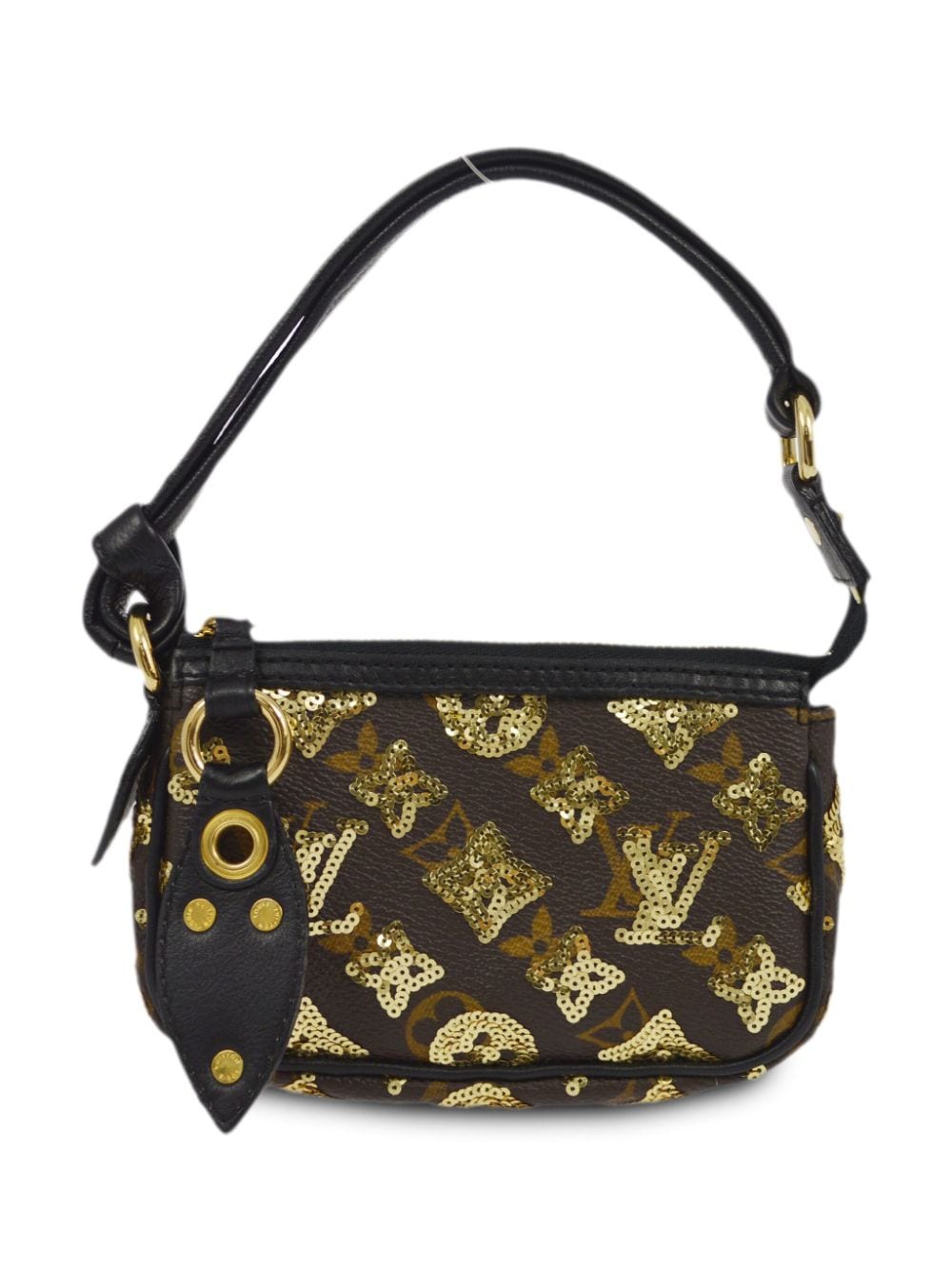 Louis Vuitton Pre-Owned 2009 mini Pochette Accessoires clutch bag - Black von Louis Vuitton Pre-Owned