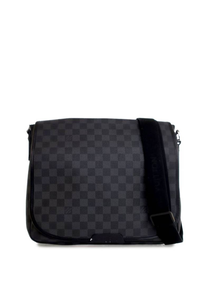 Louis Vuitton Pre-Owned 2010 Damier Graphite Renzo crossbody bag - Black von Louis Vuitton Pre-Owned