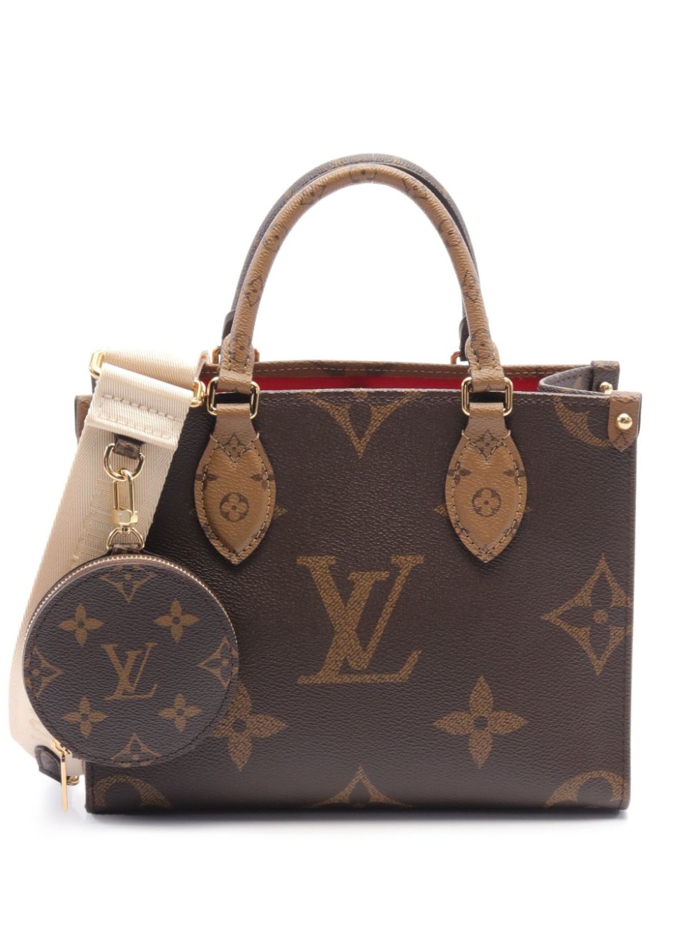 Louis Vuitton Pre-Owned 2010s On-the-Go PM tote bag - Brown von Louis Vuitton Pre-Owned