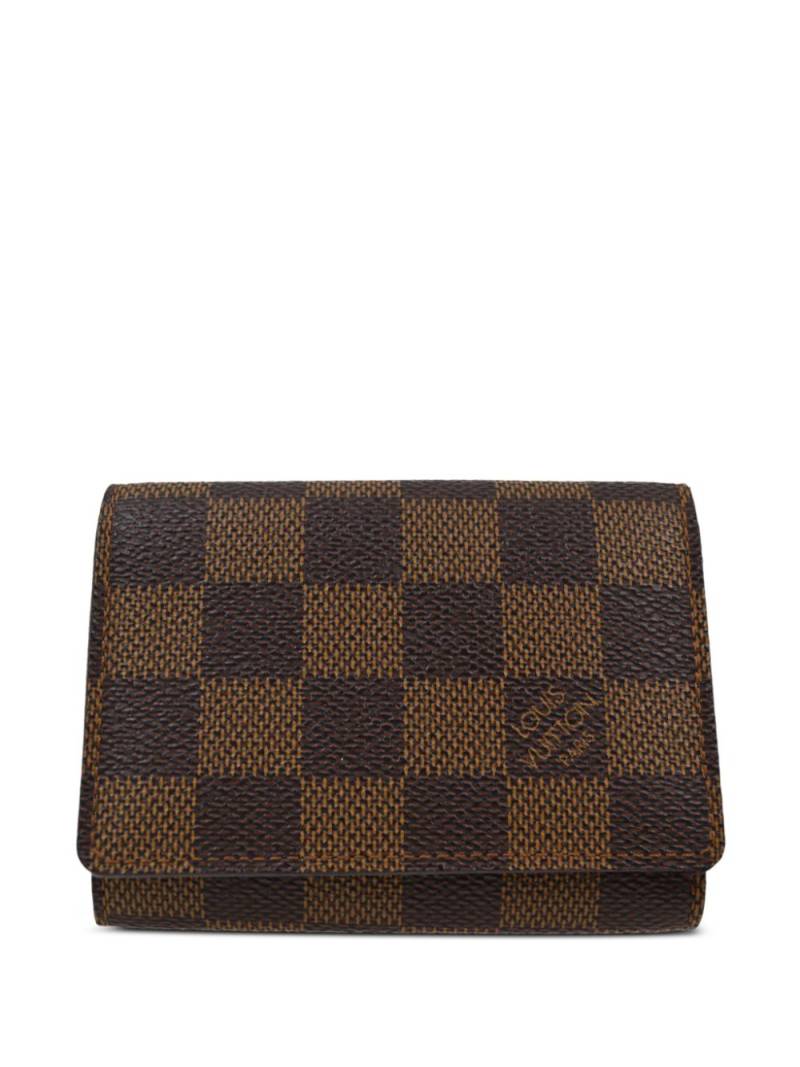 Louis Vuitton Pre-Owned 2011 Enveloppe Carte De Visite case - Brown von Louis Vuitton Pre-Owned