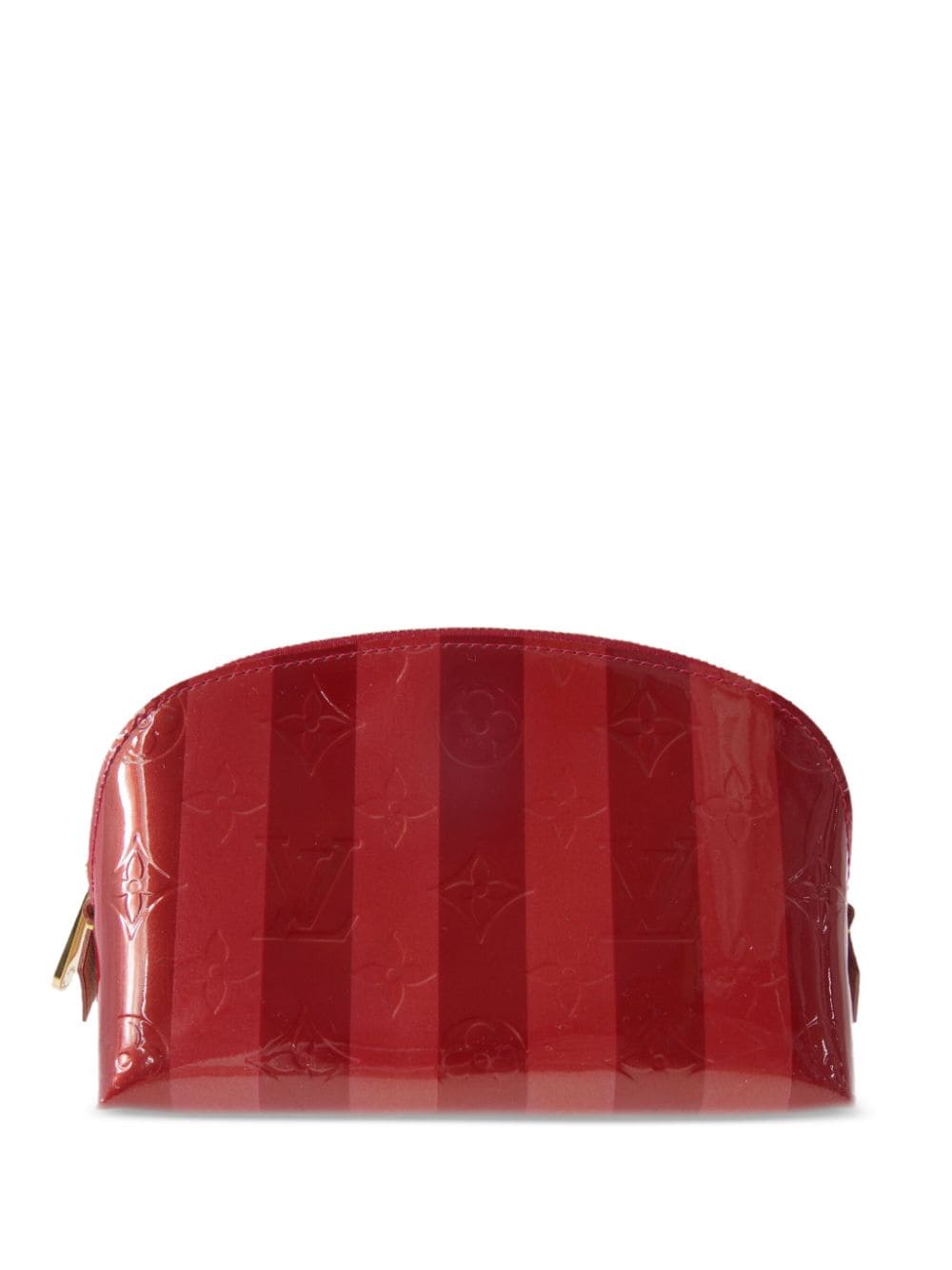 Louis Vuitton Pre-Owned 2011 Rayure wash bag - Red von Louis Vuitton Pre-Owned