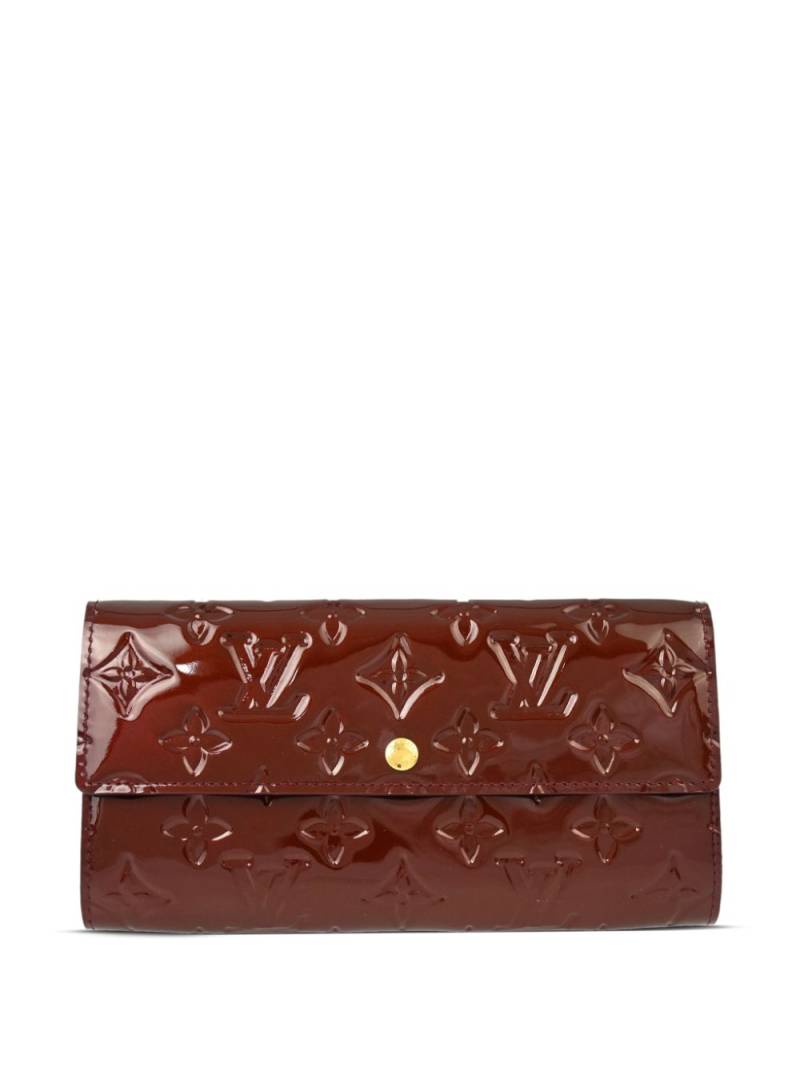 Louis Vuitton Pre-Owned 2011 Sarah wallet - Red von Louis Vuitton Pre-Owned