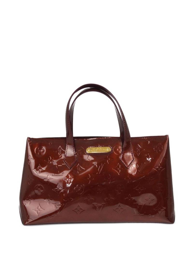 Louis Vuitton Pre-Owned 2011 Vernis Wilshire PM tote bag - Red von Louis Vuitton Pre-Owned