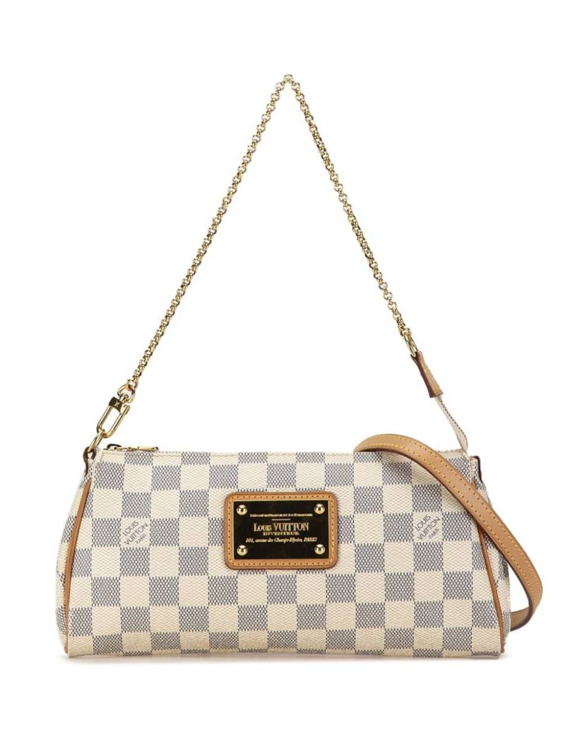 Louis Vuitton Pre-Owned 2012 Damier Azur Eva satchel - White von Louis Vuitton Pre-Owned