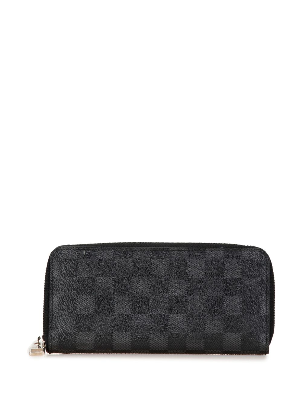 Louis Vuitton Pre-Owned 2012 Damier Graphite Vertical Zippy Wallet long wallets - Black von Louis Vuitton Pre-Owned