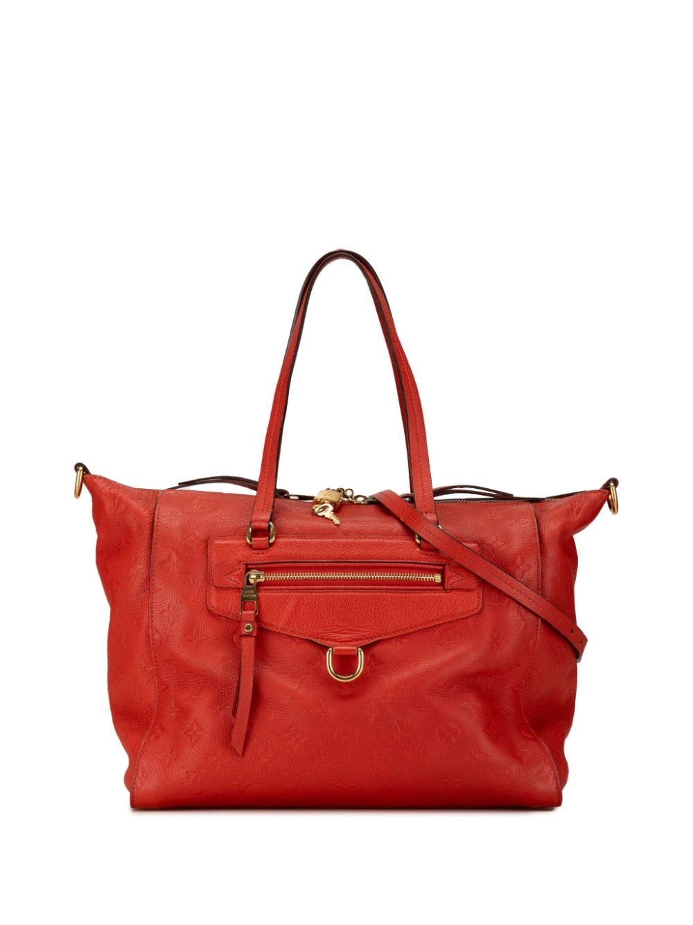 Louis Vuitton Pre-Owned 2012 Monogram Empreinte Lumineuse PM satchel - Red von Louis Vuitton Pre-Owned