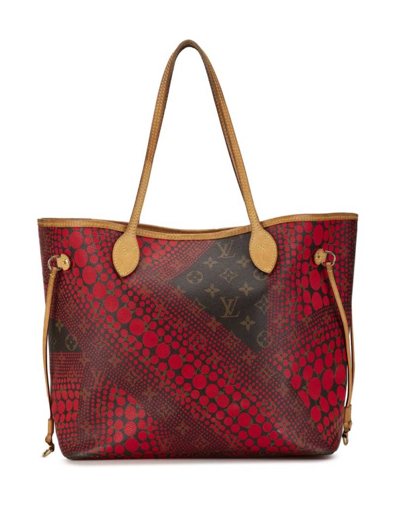 Louis Vuitton Pre-Owned 2012 Yayoi Kusama Monogram Neverfull MM tote bag - Red von Louis Vuitton Pre-Owned