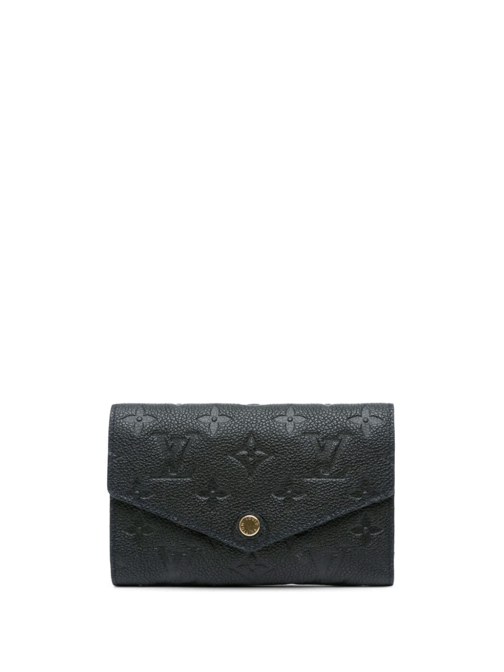 Louis Vuitton Pre-Owned 2013 Monogram Empreinte Curieuse Wallet small wallets - Black von Louis Vuitton Pre-Owned