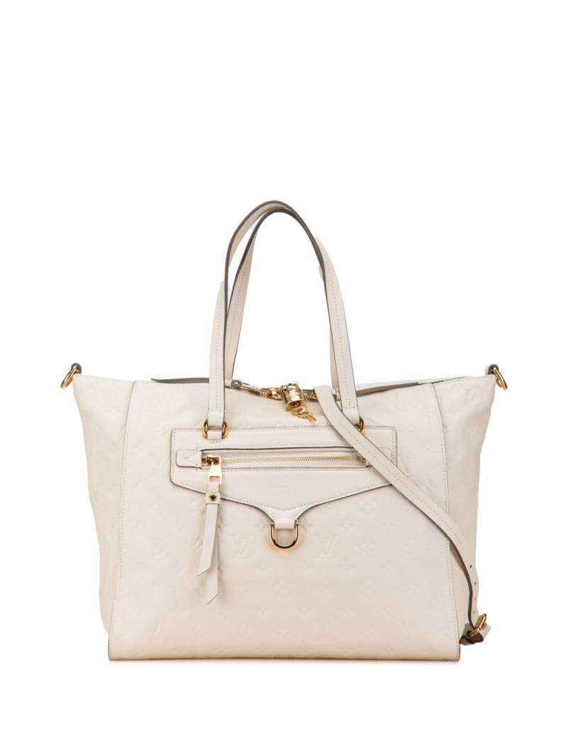 Louis Vuitton Pre-Owned 2013 Monogram Empreinte Lumineuse PM satchel - White von Louis Vuitton Pre-Owned