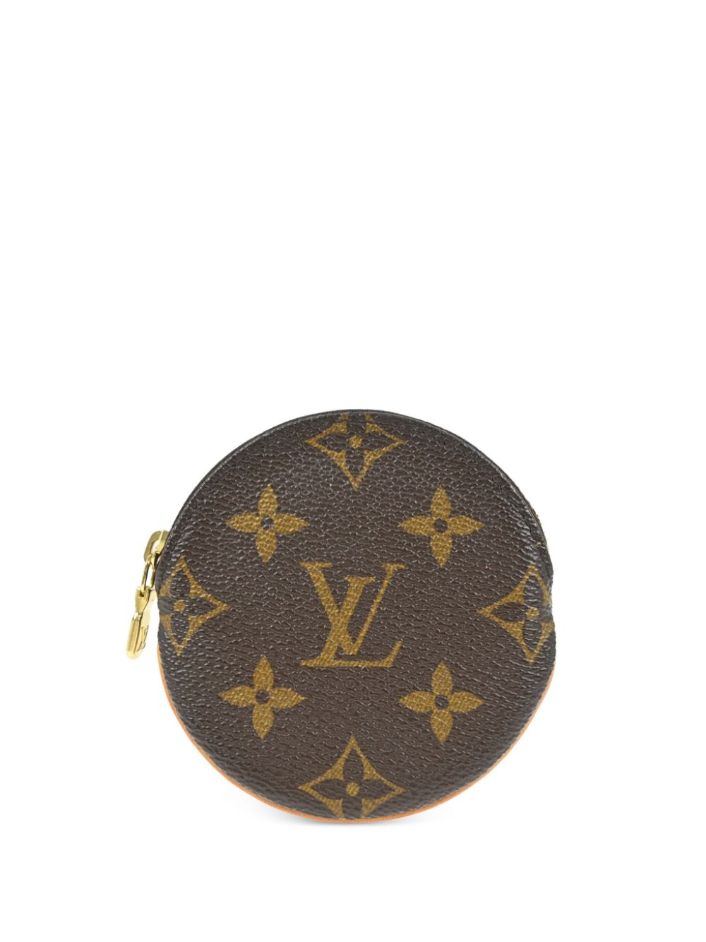 Louis Vuitton Pre-Owned 2013 round coin purse - Brown von Louis Vuitton Pre-Owned