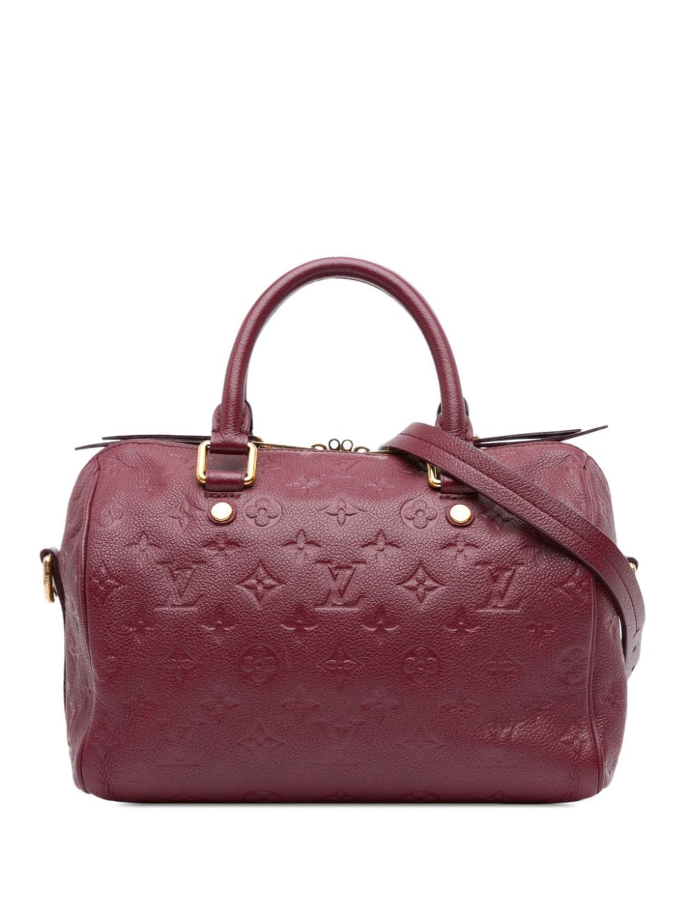 Louis Vuitton Pre-Owned 2014 Monogram Empreinte Speedy Bandouliere 25 satchel - Red von Louis Vuitton Pre-Owned