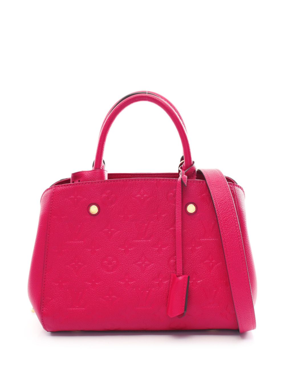 Louis Vuitton Pre-Owned 2015 Montaigne BB two-way bag - Red von Louis Vuitton Pre-Owned