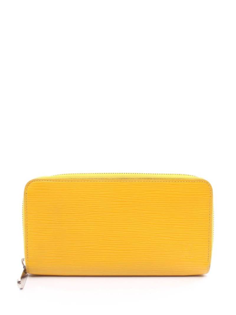 Louis Vuitton Pre-Owned 2015 Zippy wallet - Yellow von Louis Vuitton Pre-Owned