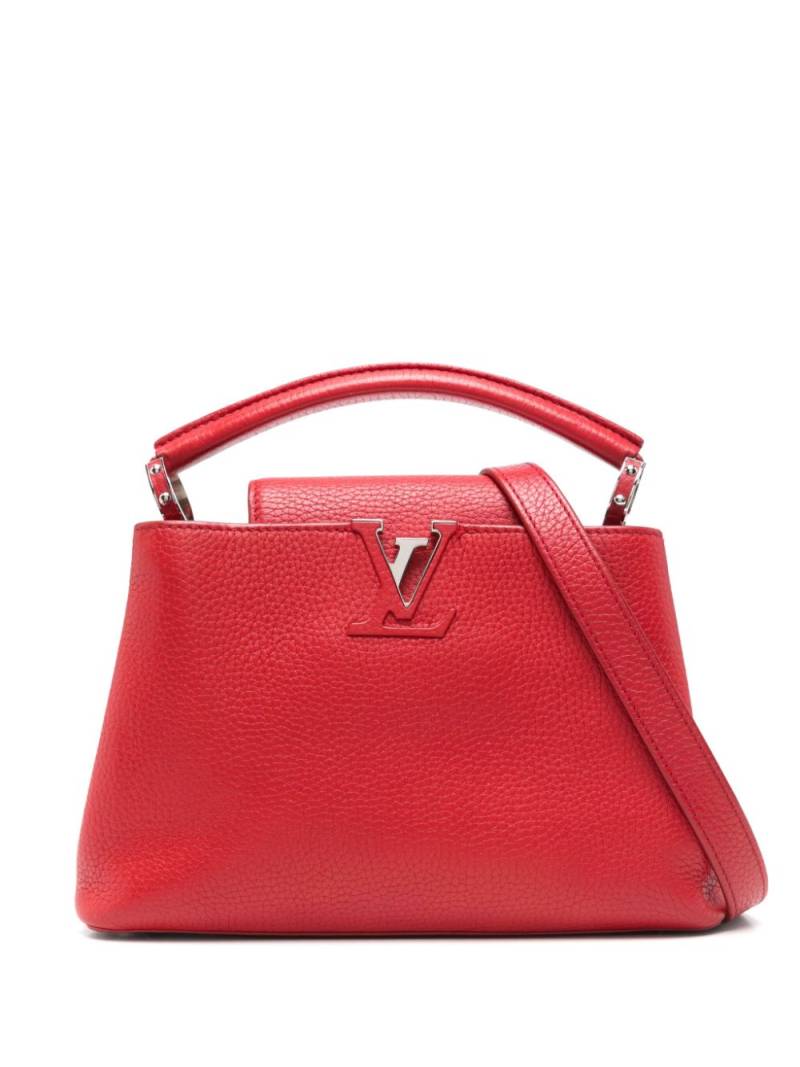 Louis Vuitton Pre-Owned 2015 Capucines BB tote bag - Red von Louis Vuitton Pre-Owned