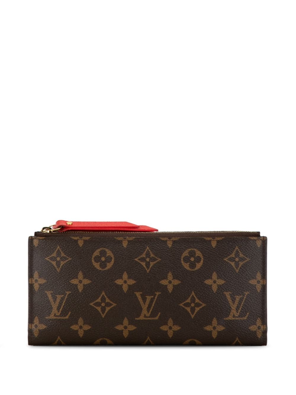 Louis Vuitton Pre-Owned 2016 Monogram Adele Wallet long wallets - Brown von Louis Vuitton Pre-Owned