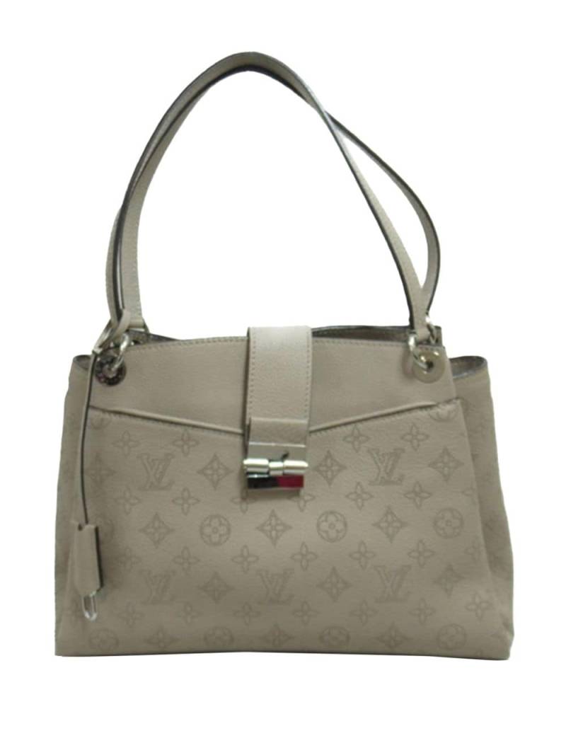 Louis Vuitton Pre-Owned 2016 Monogram Mahina Sevres handbag - Grey von Louis Vuitton Pre-Owned