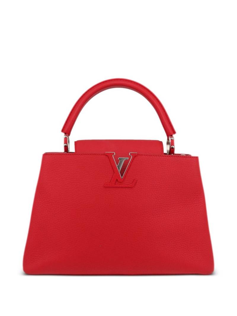 Louis Vuitton Pre-Owned 2017 Capucines MM two-way bag - Red von Louis Vuitton Pre-Owned