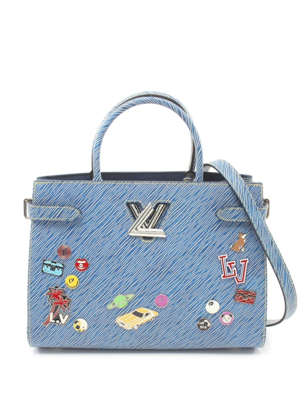 Louis Vuitton Pre-Owned 2017 Twist tote bag - Blue von Louis Vuitton Pre-Owned