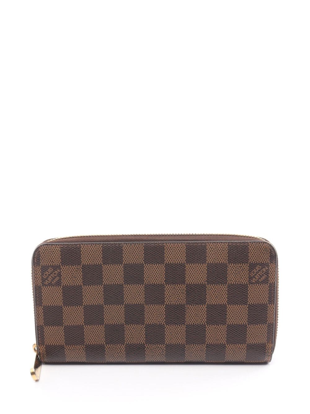 Louis Vuitton Pre-Owned 2017 Zippy Damier wallet - Brown von Louis Vuitton Pre-Owned