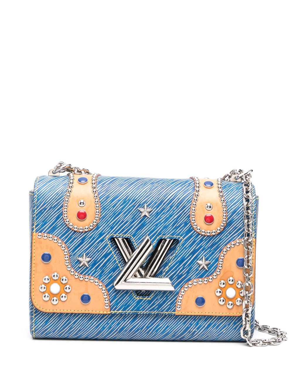 Louis Vuitton Pre-Owned 2017 pre-owned Twist MM shoulder bag - Blue von Louis Vuitton Pre-Owned