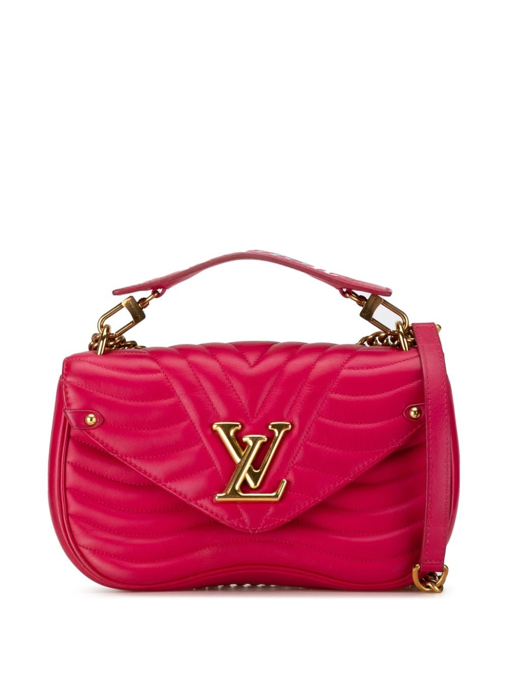 Louis Vuitton Pre-Owned 2018 New Wave Chain Bag MM satchel - Pink von Louis Vuitton Pre-Owned