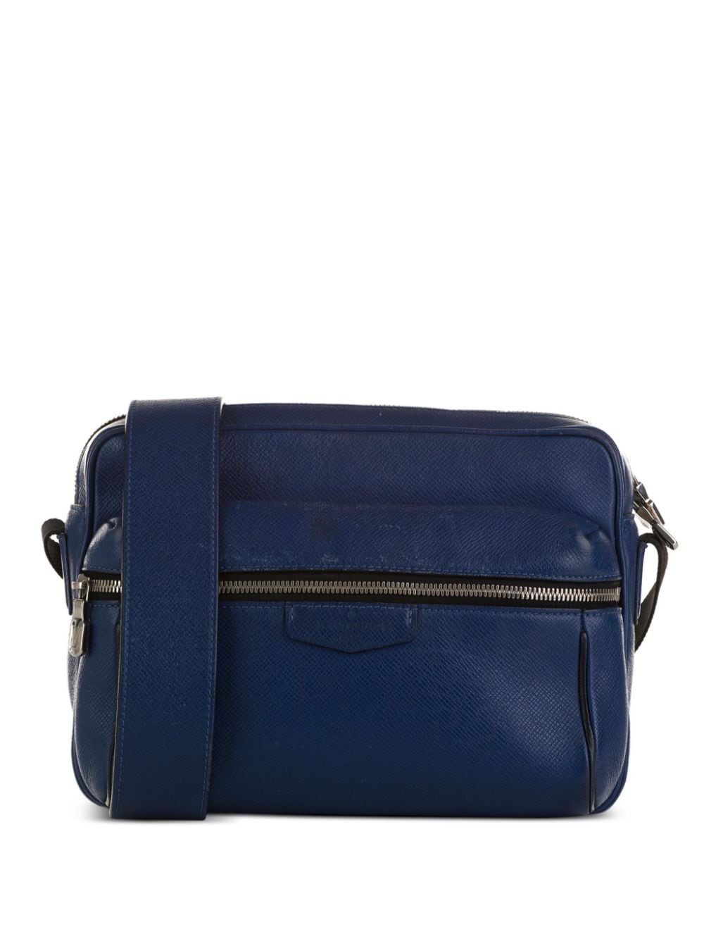 Louis Vuitton Pre-Owned 2018 Taiga Outdoor Messenger PM crossbody bag - Blue von Louis Vuitton Pre-Owned