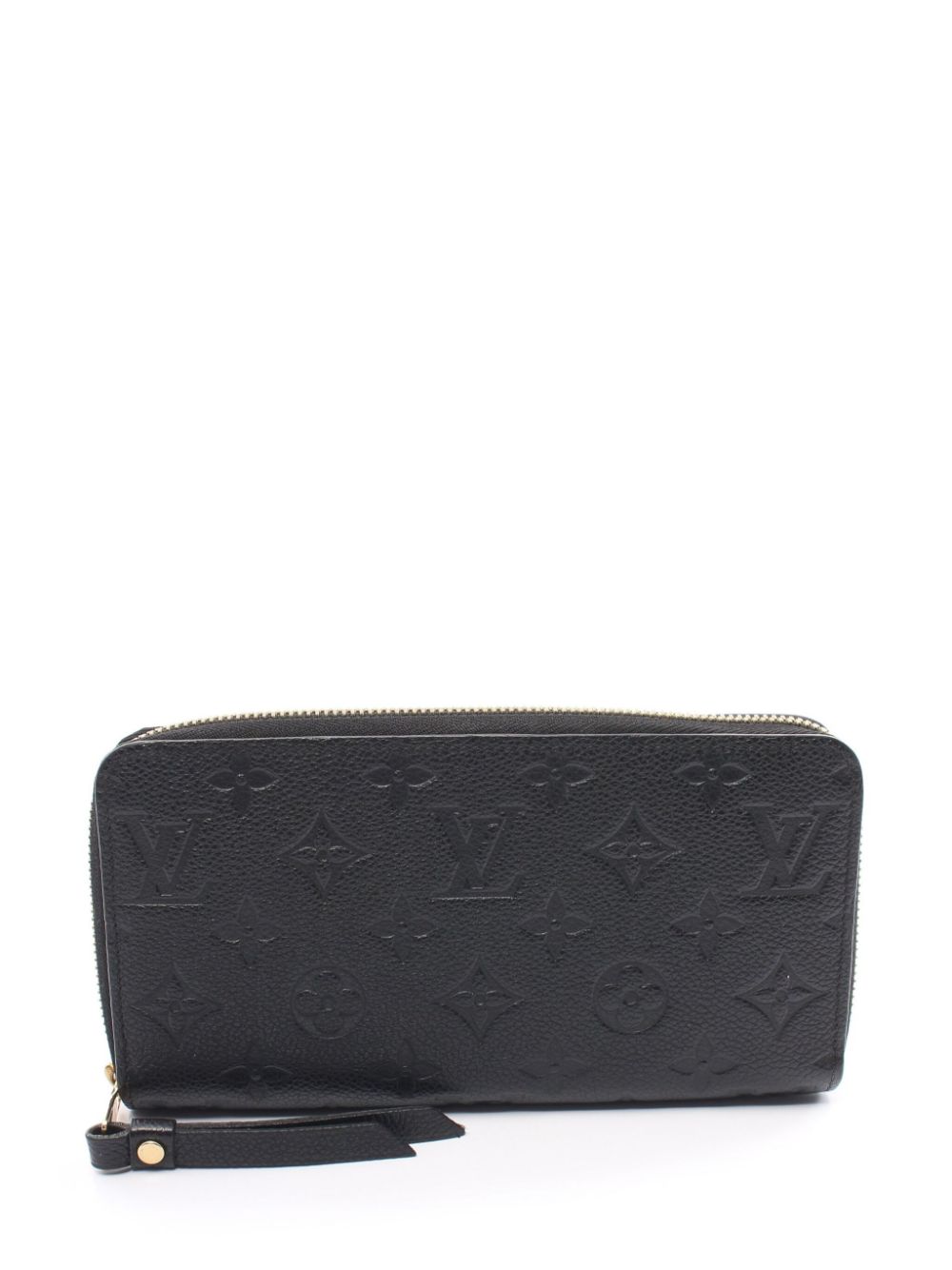 Louis Vuitton Pre-Owned 2018 Zippy monogram wallet - Black von Louis Vuitton Pre-Owned