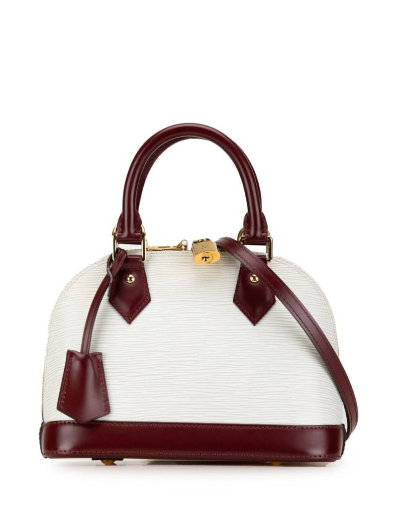 Louis Vuitton Pre-Owned 2019 Epi Bicolor Alma BB satchel - Red von Louis Vuitton Pre-Owned