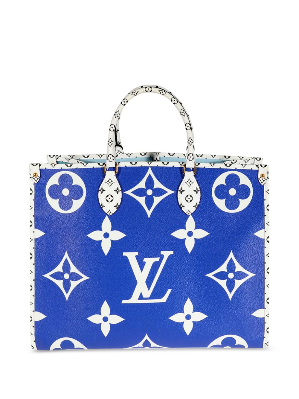 Louis Vuitton Pre-Owned 2019 Hamptons OnTheGo tote bag - Blue von Louis Vuitton Pre-Owned