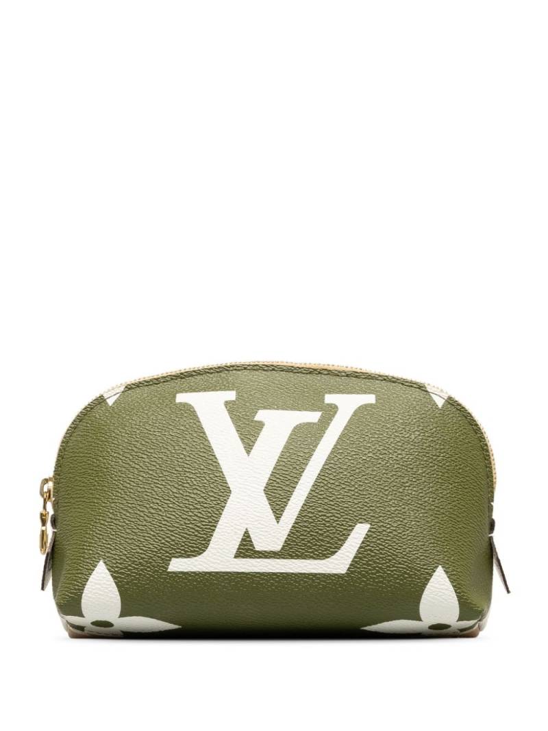 Louis Vuitton Pre-Owned 2019 Monogram Giant washbag - Green von Louis Vuitton Pre-Owned