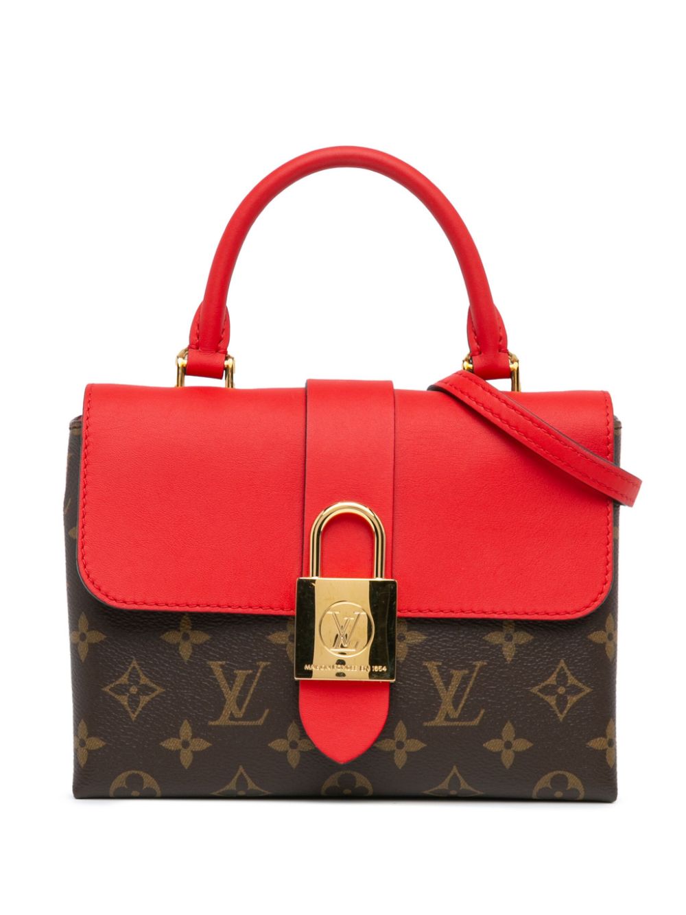 Louis Vuitton Pre-Owned 2019 Monogram Locky BB satchel - Red von Louis Vuitton Pre-Owned