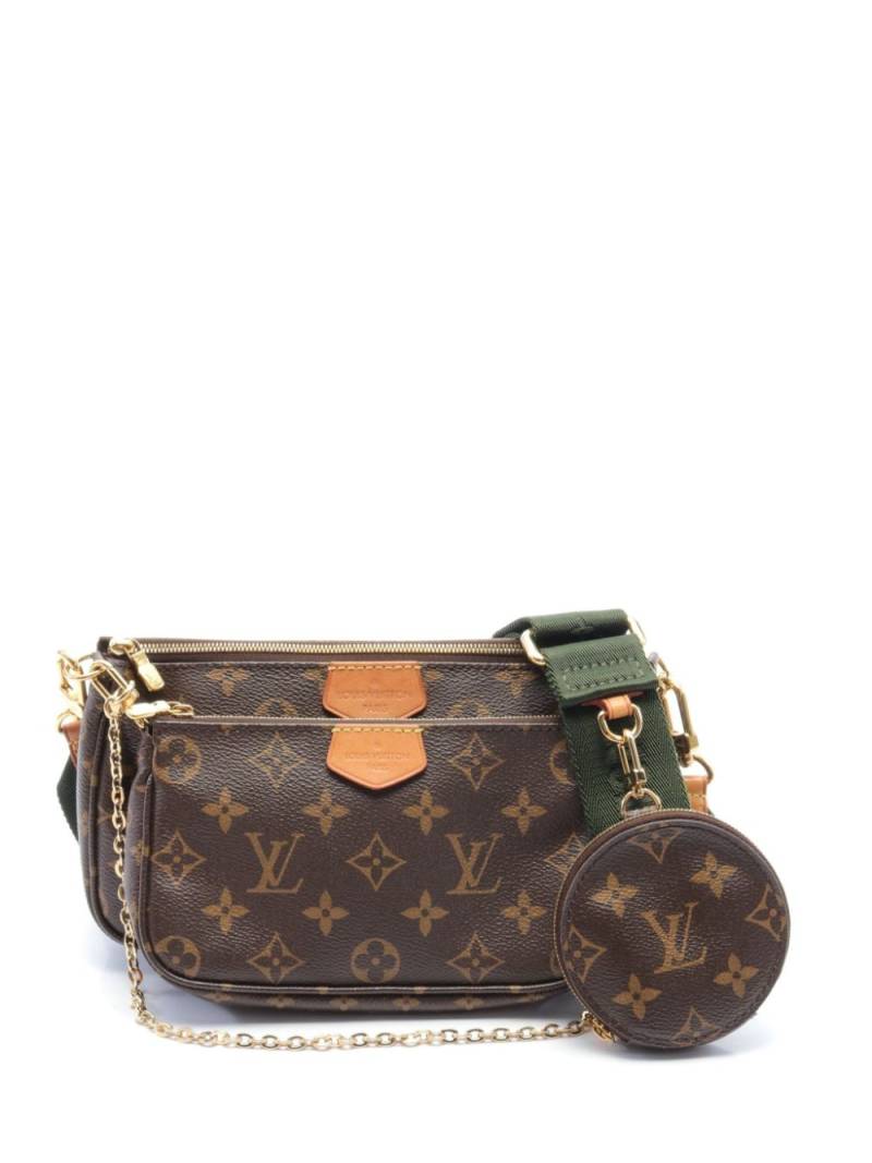 Louis Vuitton Pre-Owned 2019 Multi Pochette Accessoires two-way bag - Brown von Louis Vuitton Pre-Owned