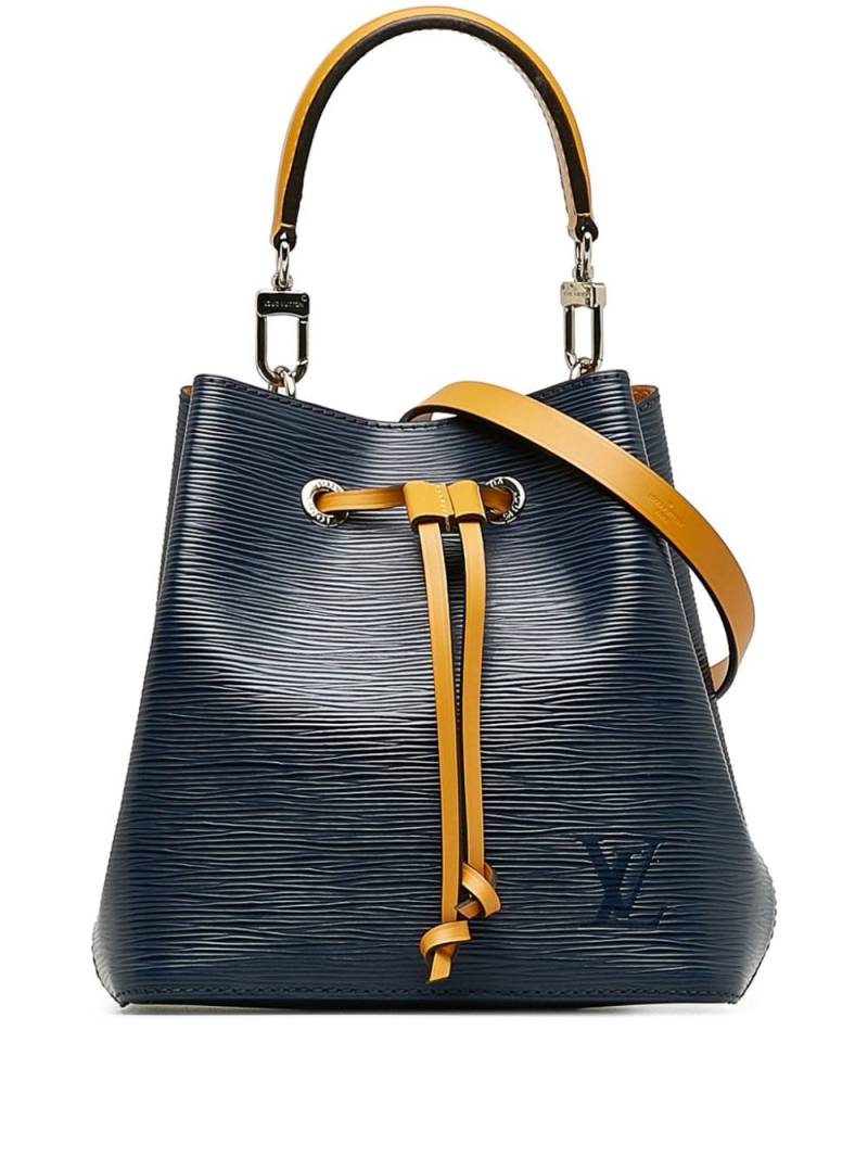 Louis Vuitton Pre-Owned 2019 NéoNoé BB bucket bag - Blue von Louis Vuitton Pre-Owned