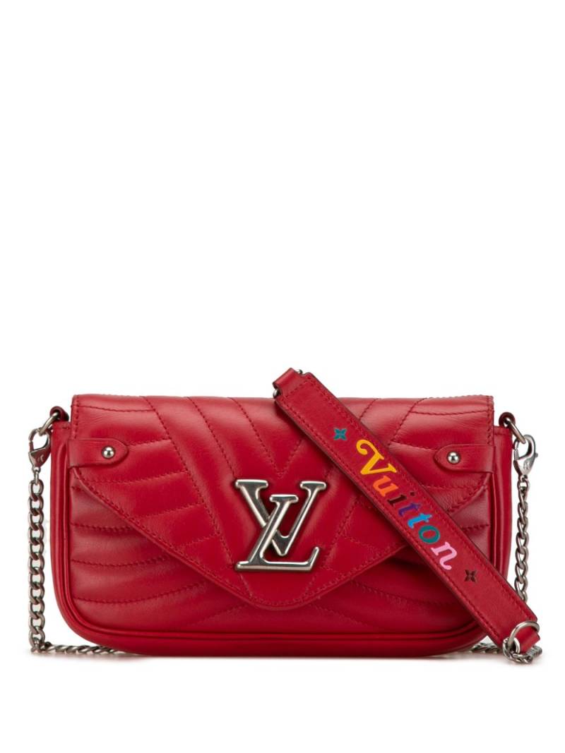 Louis Vuitton Pre-Owned 2019 New Wave Chain Pochette crossbody bag - Red von Louis Vuitton Pre-Owned